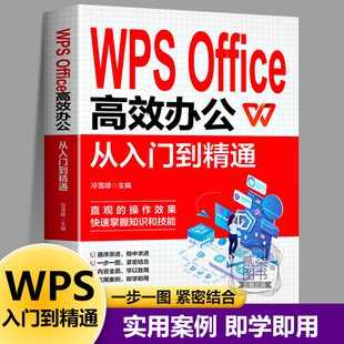 excel Office教程书籍wps表格办公应用从入门到精通word ppt电脑计算机软件学习零基础表格制作文员自学一本通零基础大全 WPS 正版
