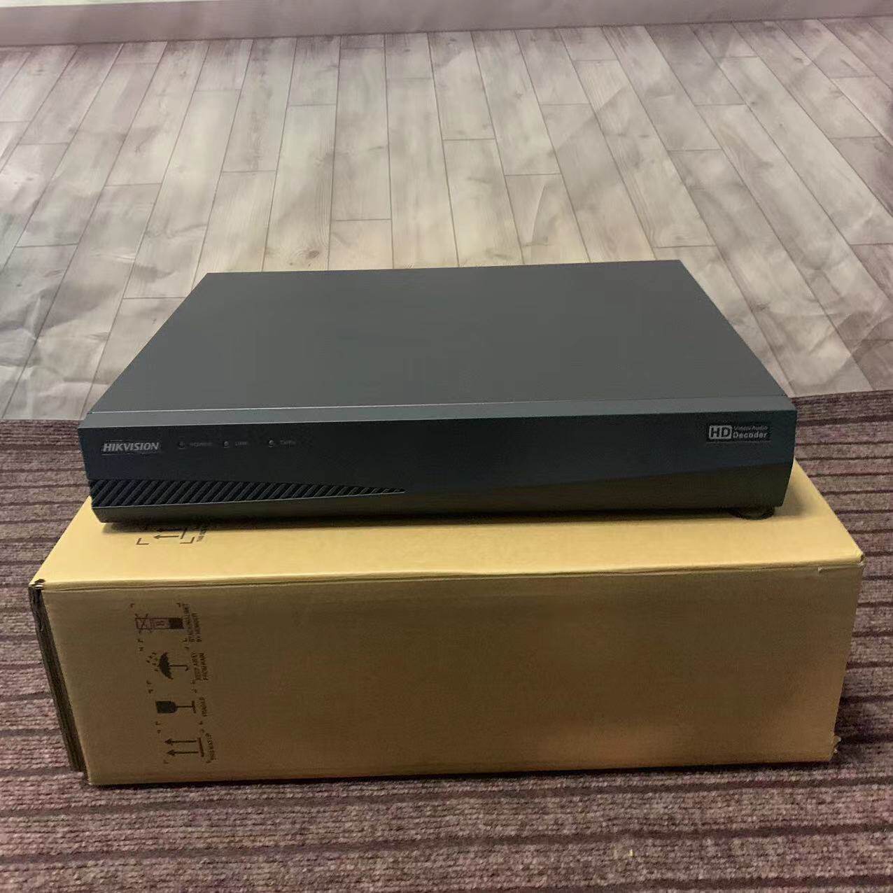 全新海康威视DS-6408HD-T解码器视频解码上墙拼接屏控制H.264编码