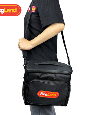 精酿  黑色冰包装酒便携可背可斜跨野餐啤酒设备KL41003 KegLand
