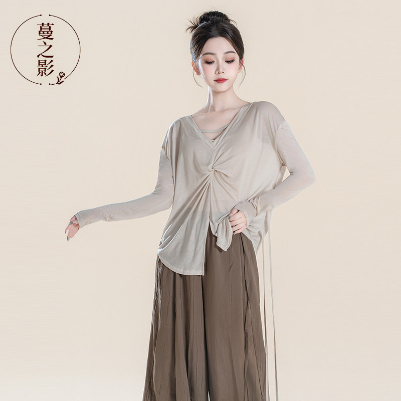 2026现代舞春夏新款练功服上衣图片