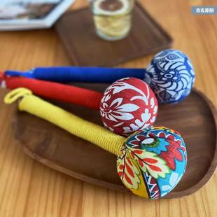 手工艾草小锤子健康艾叶养生锤手持式经络按摩敲打颈椎腰部按摩锤