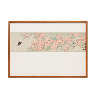 卧室床头装饰画花鸟新中式寓意好民宿酒店样板间高级感中古风挂画