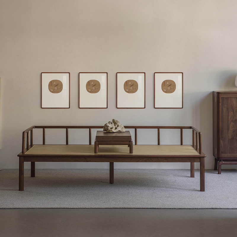 宋式美学挂画 宋徽宗赵佶宋代花鸟古典团扇面中式卧室茶室装饰画