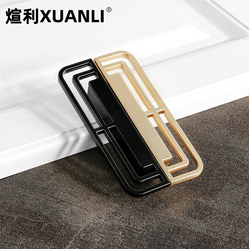 拉手煊利锌合金抽屉柜门中式