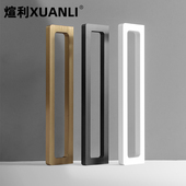 阳台厨房玻璃推拉门拉手把现代简约隔断门把手浴室玻璃门把手对装