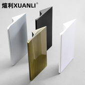 抽屉把手斜面平拉手现代简约橱柜衣柜门拉手把手铝合金柜子拉手黑