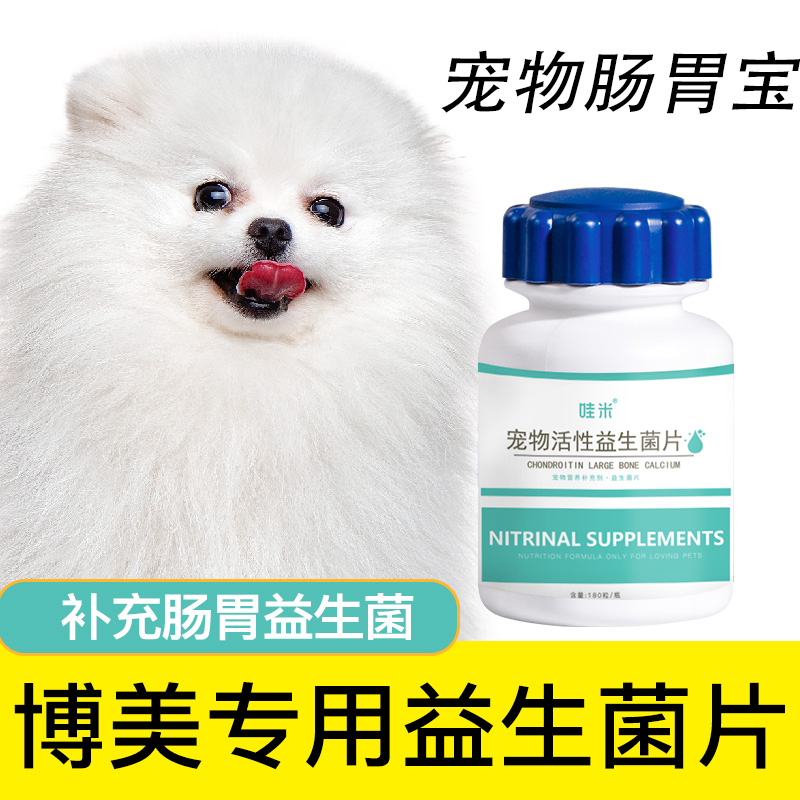 博美专用益生菌片宠物保健益生菌狗狗肠胃宝肠道消化宝成幼犬