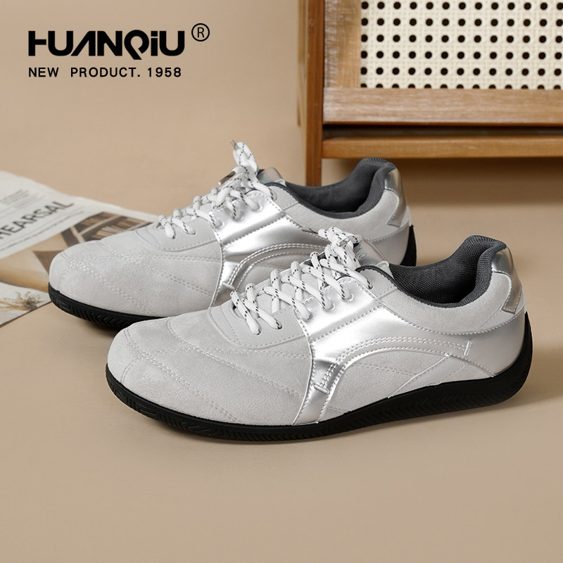 环球赛车鞋男款2026春季新款软底德训鞋平底运动休闲板鞋复古潮鞋,流行男鞋,德训鞋,淘宝优惠券,粉丝福利购,淘宝优惠卷