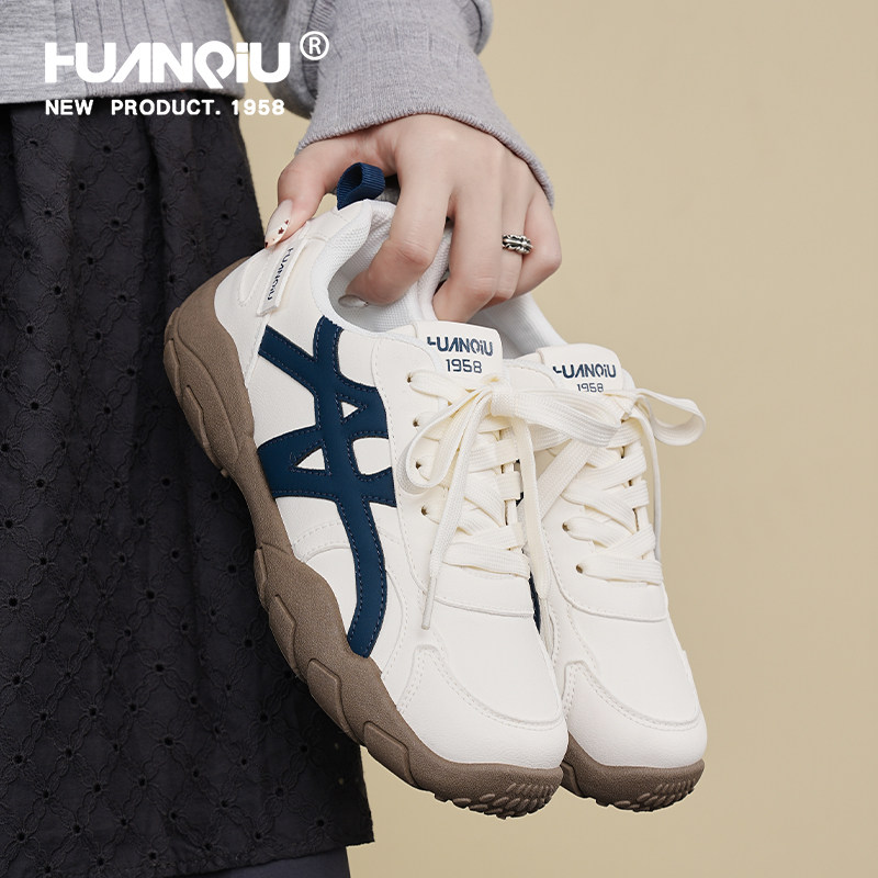 环球小众德训鞋女款2026春季新款轻便百搭阿甘鞋厚底增高运动女鞋,女鞋,德训鞋,淘宝优惠券,粉丝福利购,淘宝优惠卷