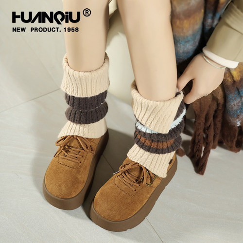 环球官方旗舰店加绒松糕勃肯鞋女