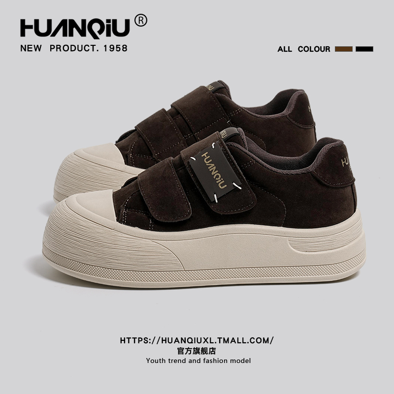 环球官方旗舰店复古面包鞋女款