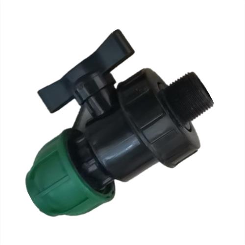 PE20管球阀开关快接外丝球阀外牙阀门PPR25PVC快速抢修接头免热熔