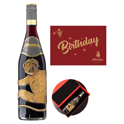 猴子谷赤霞珠梅乐Merlot红葡萄酒