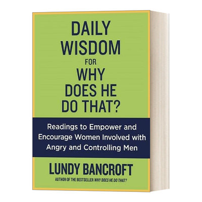 英文原版 Daily Wisdom for Why Does He Do That? 他为什么那样做 Lundy Bancroft 英文版 进口英语原版书籍