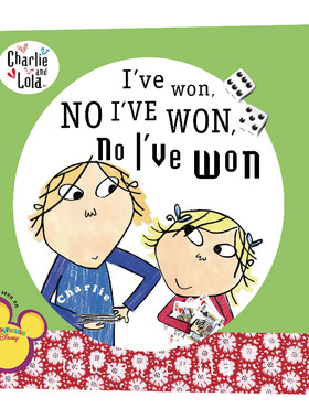 英文原版绘本 Charl&Lola I've Won No I've Won No I've Won 不我赢了 查理与劳拉系列绘本 英文版 进口英语原版书籍儿童全英语书