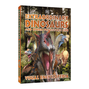 Visual Encyclopedia 进口英语原版 Extraordinary 书籍 英文版 Dinosaurs 精装 英文原版 图解恐龙百科