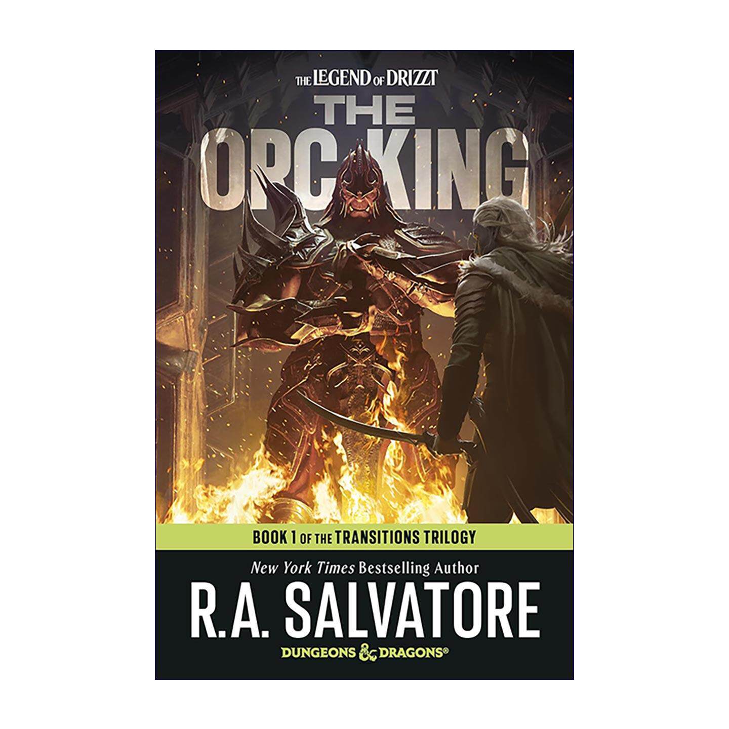 英文原版 The Orc King Dungeons & Dragons 龙与地下城 被遗忘的国度 转变三部曲系列1 兽人王 英文版 进口英语原版书籍