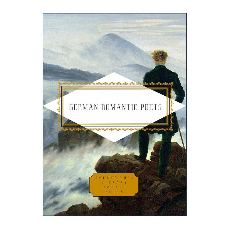 英文原版 German Romantic Poets 德国浪漫主义诗人 诗歌精选集 人人图书馆口袋诗人系列 歌德 席勒 精装 英文版进口英语原版书籍