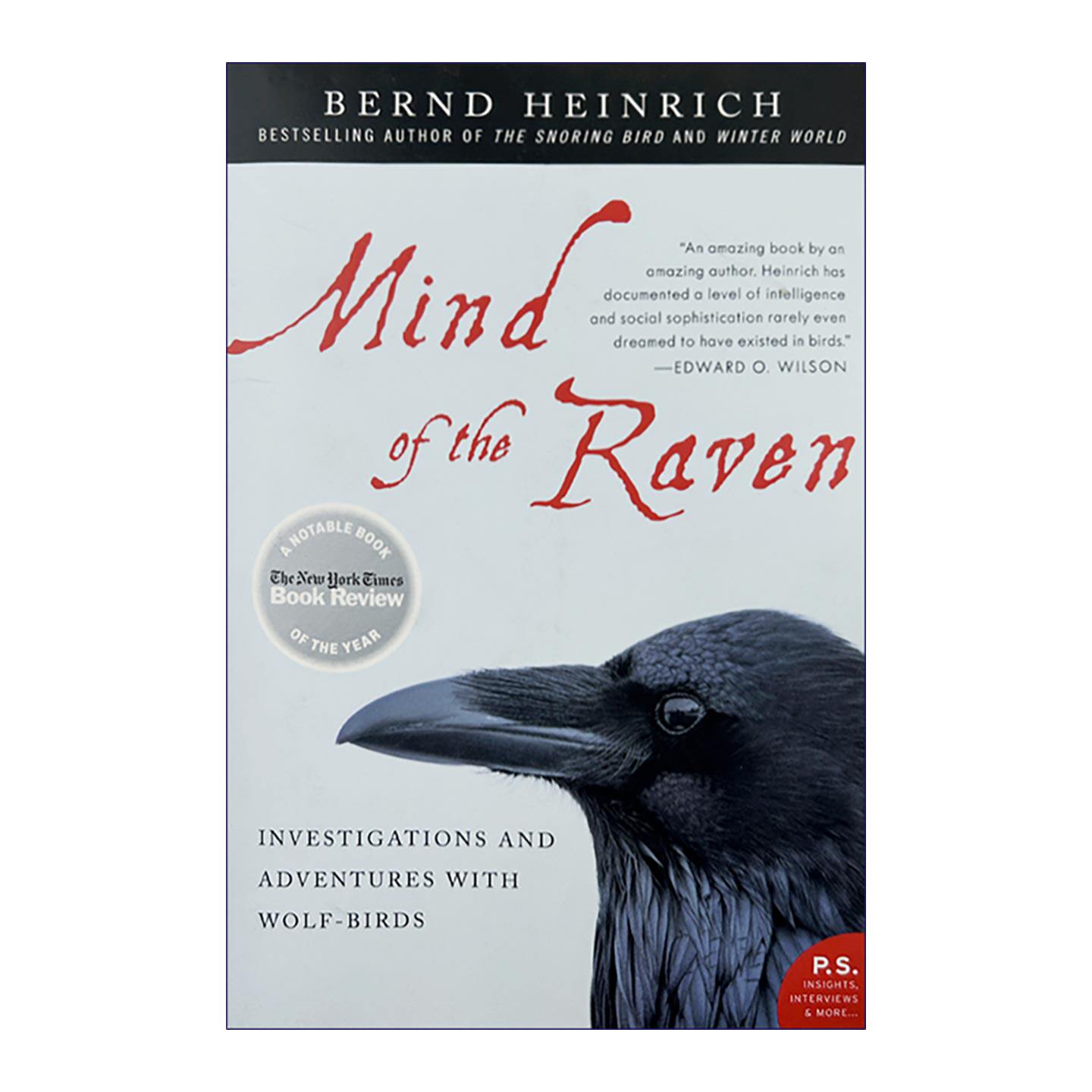 英文原版 Mind of the Raven 渡鸦的智慧 佛蒙特大学生物系教授 Bernd Heinrich 英文版 进口英语原版书籍图片