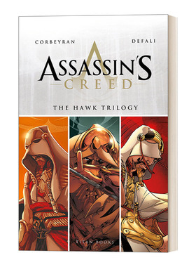 英文原版 Assassin's Creed The Hawk Trilogy 刺客信条 鹰之传奇 漫画小说 三卷本 精装 英文版 进口英语原版书籍