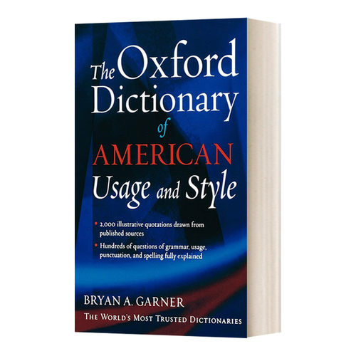 牛津用法与风格词典 英文原版 The Oxford Dictionary of Usage and Style Brya