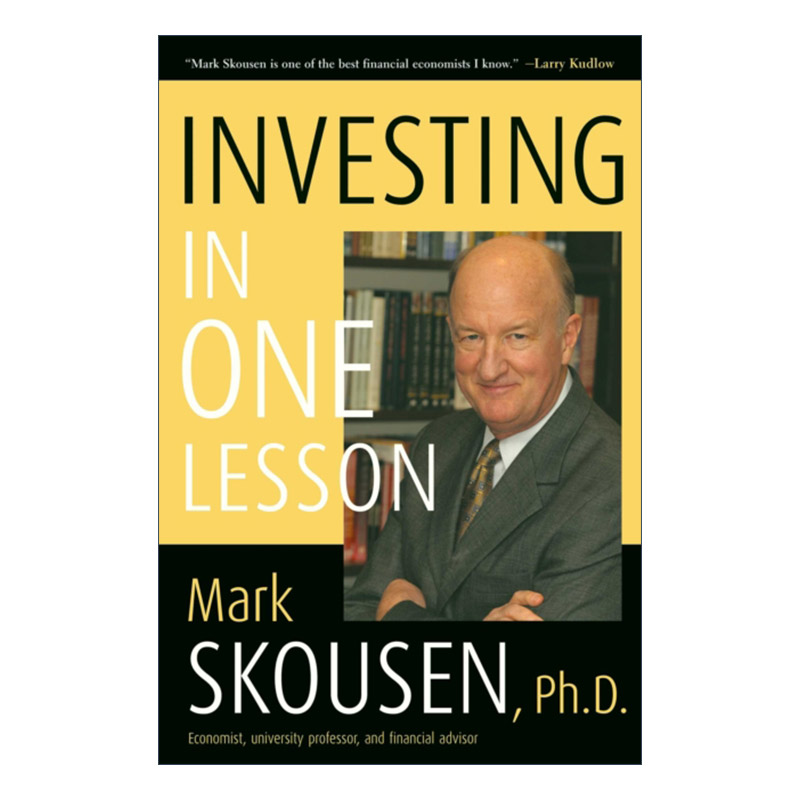 英文原版 Investing in One Lesson 投资一堂课 投资指南 国际知名经济学家马克史考森 精装 英文版 进口英语原版书籍