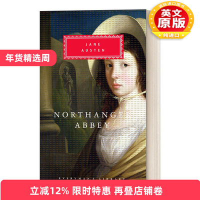 英文原版小说 Northanger Abbey 诺桑觉寺 人人图书馆精装收藏版 英文版 进口英语原版书籍