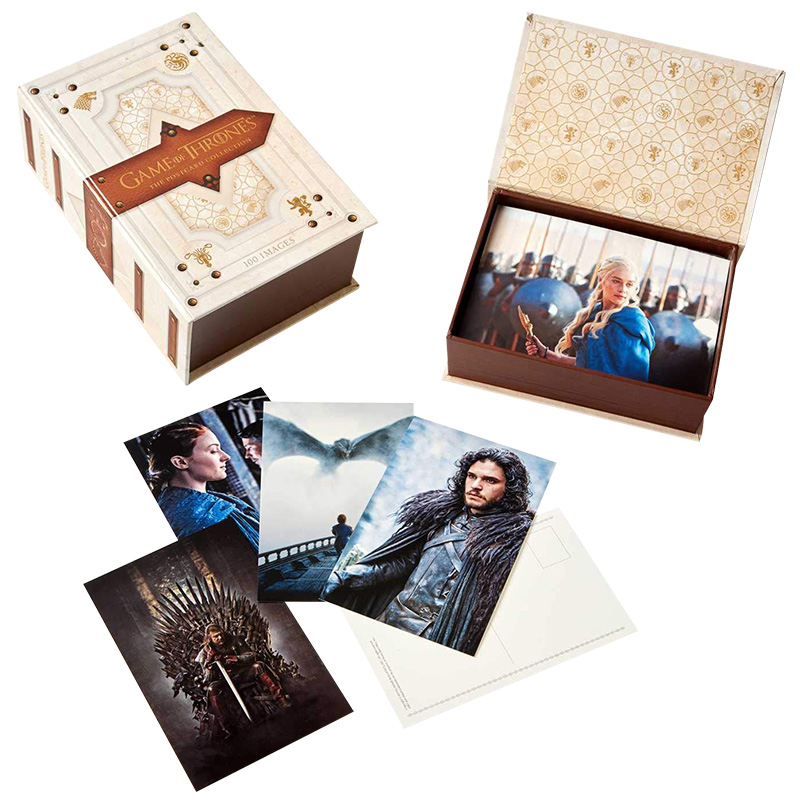权力的游戏:明信片合集 英文原版 Game of Thrones :The Postcard Collection冰与火之歌 精美盒装 影视周边 进口英语书籍正版