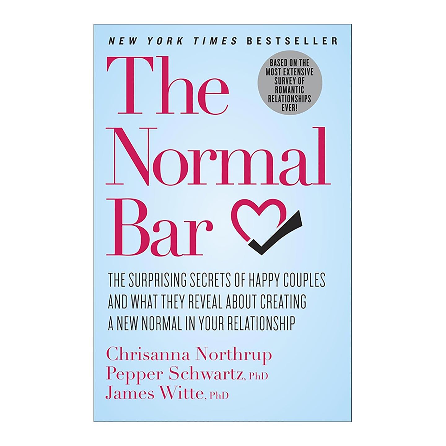英文原版 The Normal Bar 幸福婚姻的秘密 人类的情感常态调查 克 里桑娜·诺斯鲁普 英文版 进口英语原版书籍