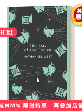英文原版 The Day of the Locust 蝗灾之日 The English Library 英文版 进口英语原版书籍
