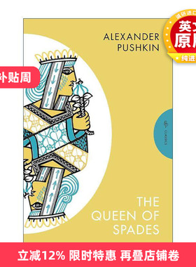 英文原版 The Queen of Spades and Selected Works Pushkin Press Classics 黑桃皇后 黑桃王后 普希金 英文版 进口英语原版书籍