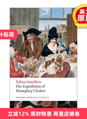 英文原版 The Expedition of Humphry Clinker 汉弗莱·克林克历险记 斯摩莱特 牛津世界经典系列 英文版 进口英语原版书籍