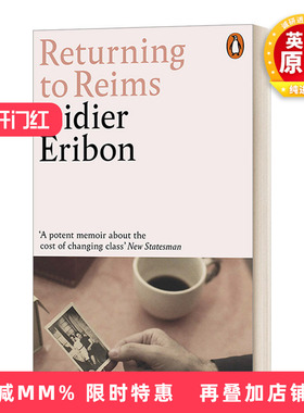 英文原版 Returning to Reims 回归故里 迪迪埃·埃里蓬 英文版 进口英语原版书籍