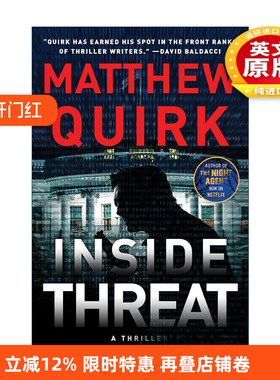英文原版 Inside Threat 内部威胁 惊悚间谍小说 英文版 进口英语原版书籍