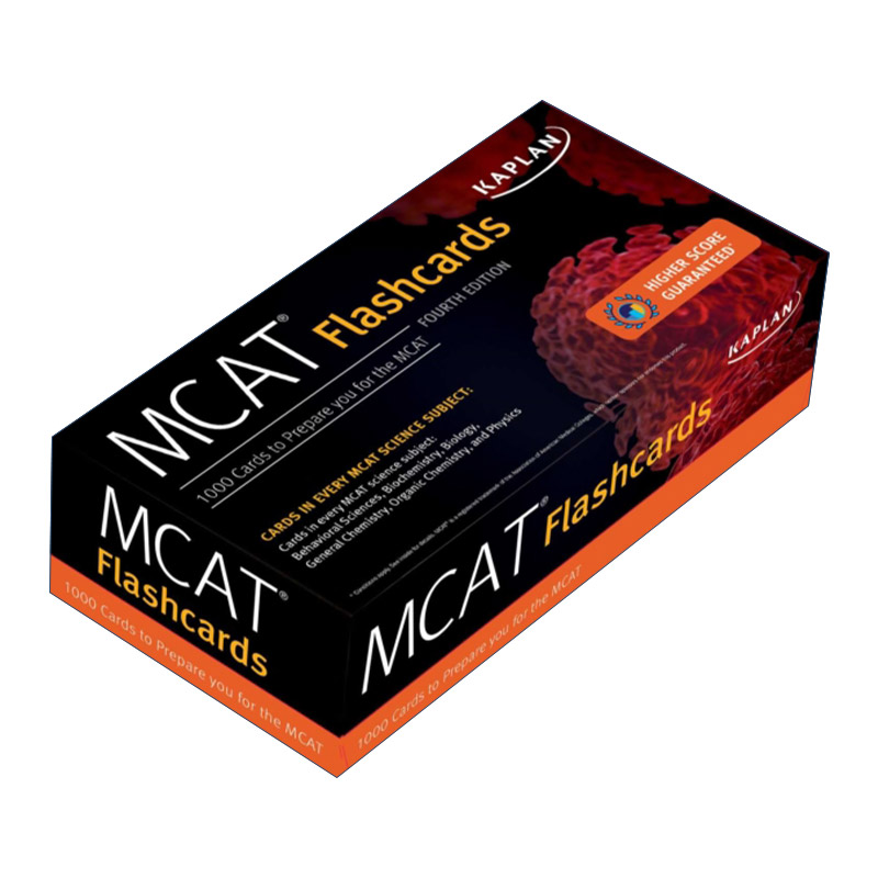 英文原版 MCAT Flashcards 卡普兰美国医学研究生院入学考试闪卡 英文版 进口英语原版书籍