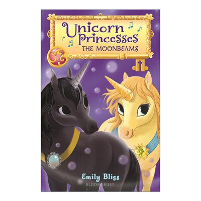 英文原版 Unicorn Princesses 9 The Moonbeams 独角兽公主9 Emily Bliss儿童奇幻插图小说 英文版 进口英语原版书籍