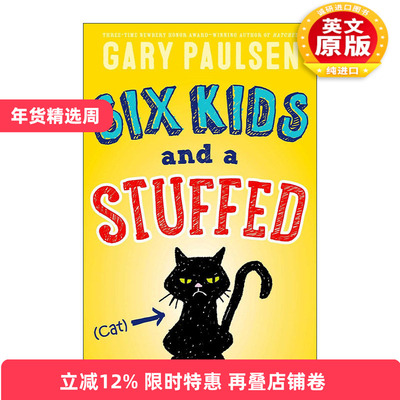 英文原版 Six Kids and a Stuffed Cat 暴风雨之后 盖瑞·伯森 英文版 进口英语原版书籍