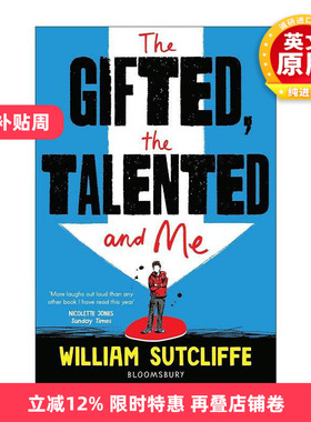 英文原版 The Gifted the Talented and Me 神童 天才和我 威廉·萨克利夫 畅销儿童小说 亚马逊教师推荐 英文版 进口英语原版书籍