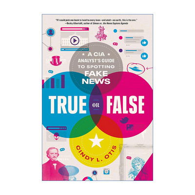 英文原版 True or False A CIA Analyst's Guide to Spotting Fake News 是非题 中央情报局分析师教你鉴别假新闻进口英语原版书籍