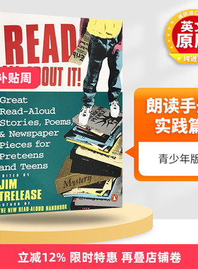 朗读手册实践篇 青少年版 Read All About It The Read-Aloud Handbook 英文原版 全英文版进口英语书籍儿童全英语书