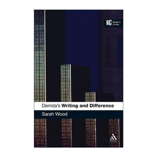 英文原版 Derrida's 'Writing and Difference' 导读德里达 写作与差异 阅读指南 英文版 进口英语原版书籍
