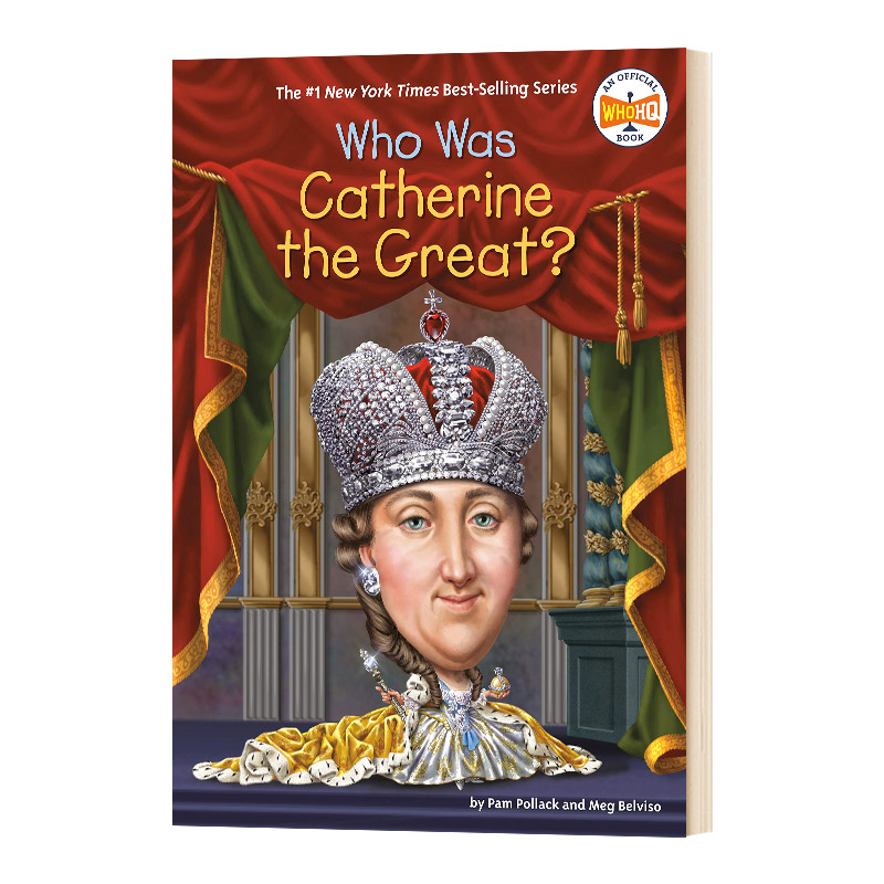 英文原版 Who Was Catherine the Great? 谁是叶卡捷琳娜大帝 中小学儿童读物 历史人物传记 英文版 进口英语原版书籍