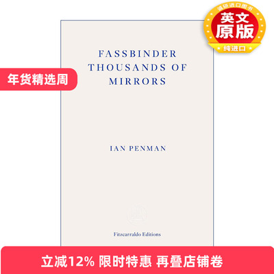 英文原版 Fassbinder Thousands of Mirrors 法斯宾德千重镜 德国新电影大师 英文版 进口英语原版书籍