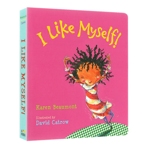 我喜欢我自己 英文原版 I Like Myself 纸板书 儿童情商启蒙绘本 自信培养 心理成长 英文版进口原版英语书籍