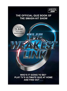 英文原版 The Weakest Link Quiz Book 智者为王谜题书 BBC人气问答综艺 英文版 进口英语原版书籍