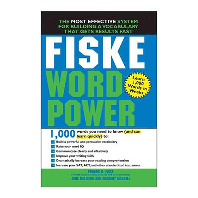 英文原版 Fiske WordPower 费思克单词的力量 英文版 进口英语原版书籍