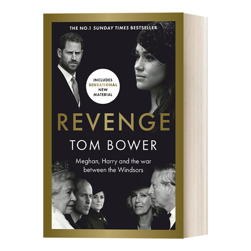 英文原版 revenge 复仇 梅根 哈里和温莎家族之间的战争 英文版 进口