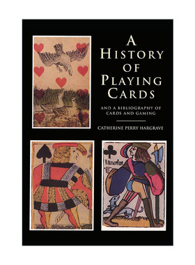 英文原版 A History of Playing Cards and a Bibliography of Cards and Gaming 扑克牌的历史与纸牌游戏注释书目 进口英语书籍