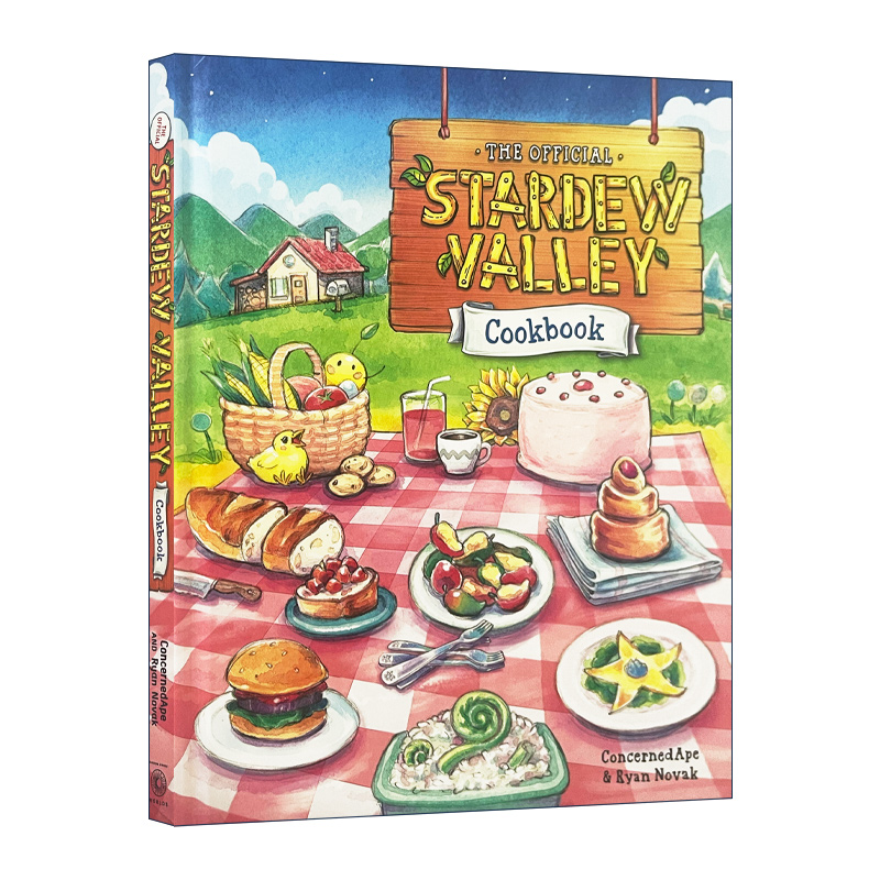 英文原版 The Official Stardew Valley Cookbook 星露谷物语官方食谱指南 游戏周边 精装收藏版 ConcernedApe 进口英语原版书籍