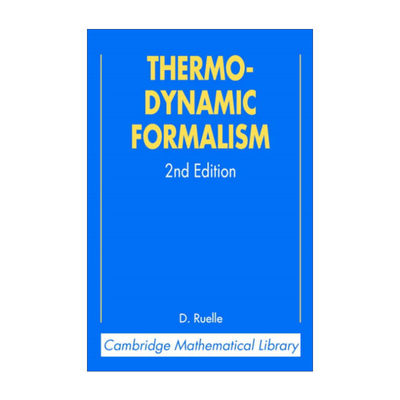 英文原版 Thermodynamic Formalism 热力学形式 剑桥数学图书馆系列 英文版 进口英语原版书籍